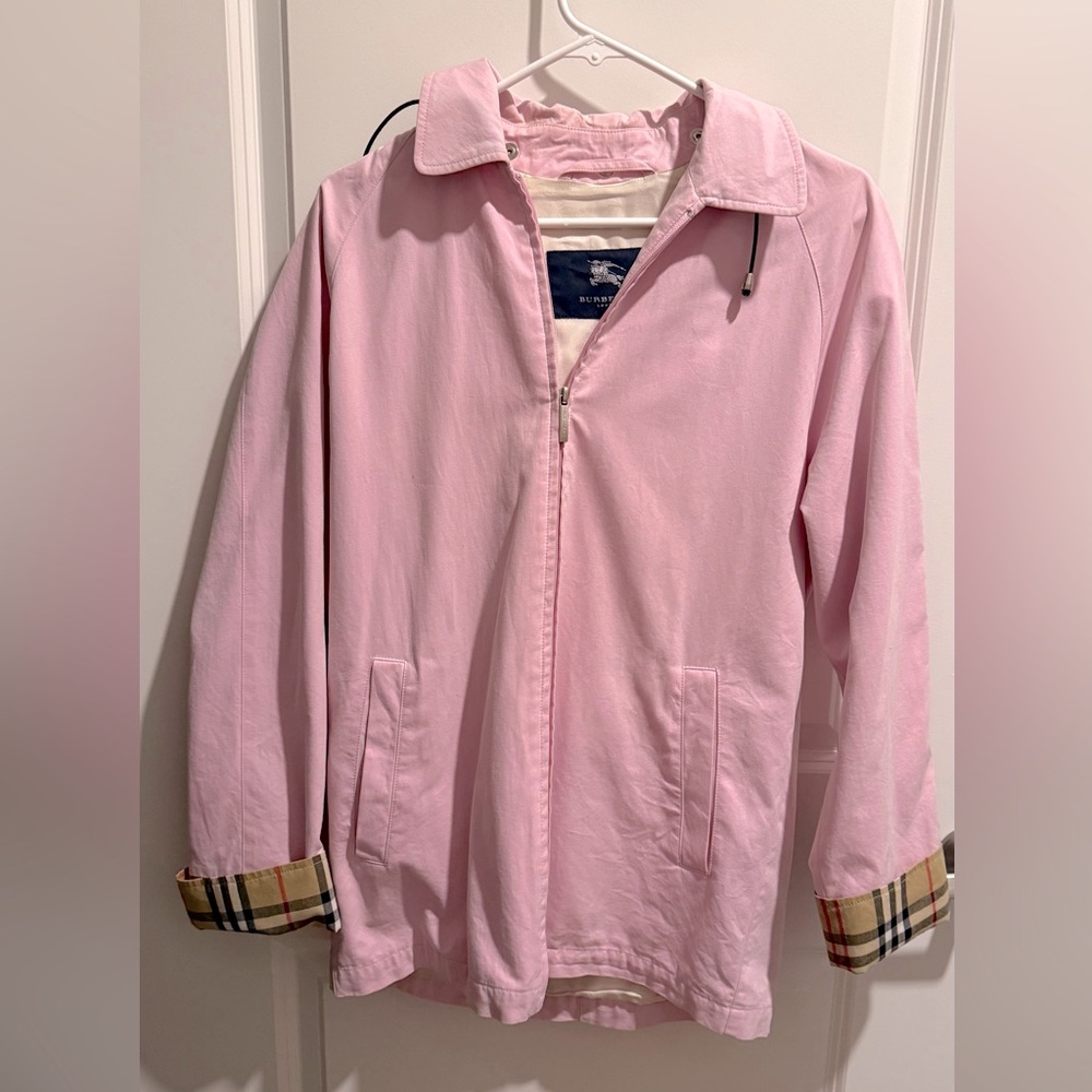 Authentic Burberry nova check parka XS